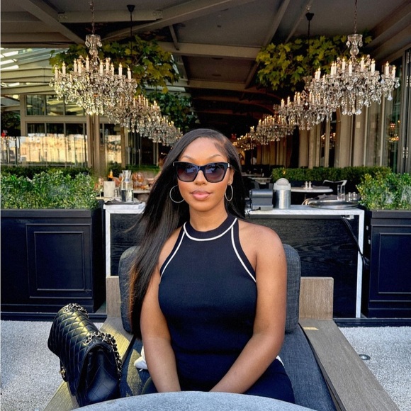 GORGEOUS MANGO NWT Knitted Top w Contrast Details - Picture 2 of 16